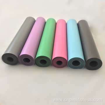Eco-friendly Material Double Layers Non-slip Yoga Mat